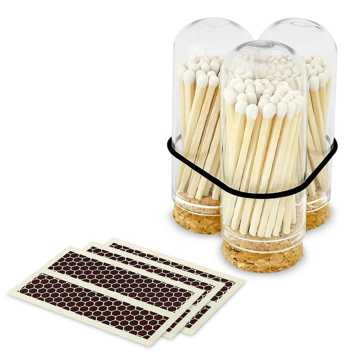 2" Matches in Mini Cloche - Various Colors