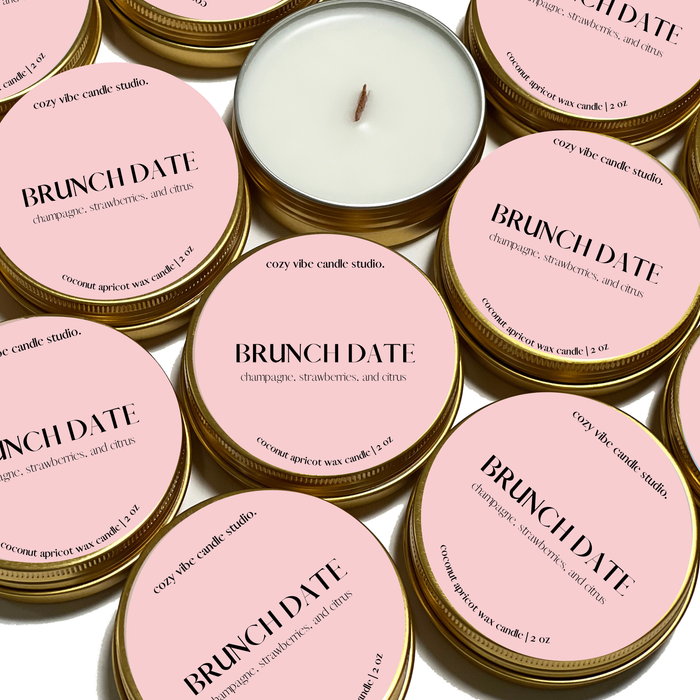 2oz Travel Candle ~ Various Scents