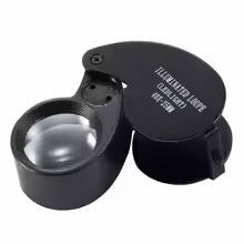 40X LED Magnifier for Mushroom Foraging