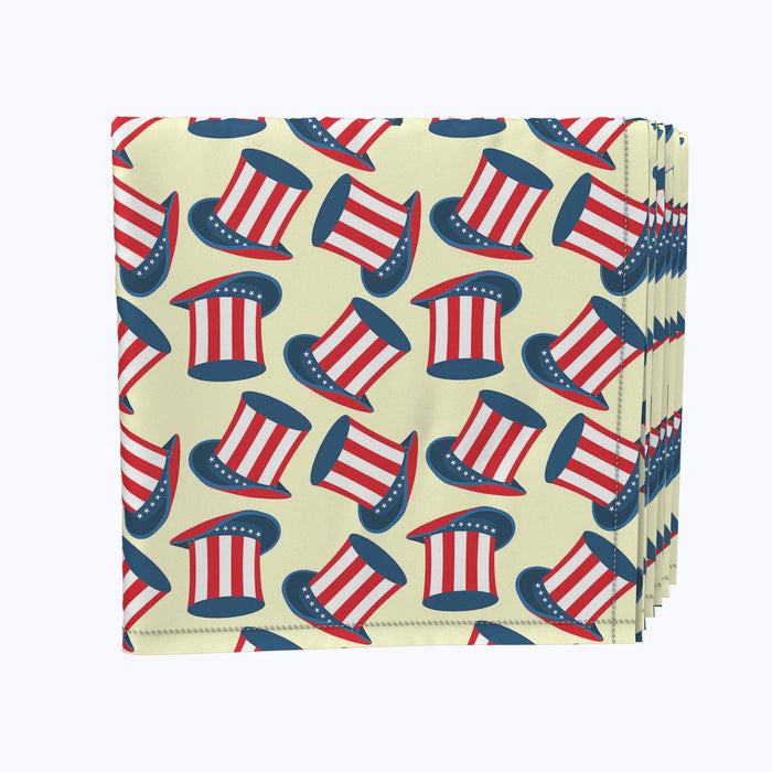 4th Hats of Celebration Napkins