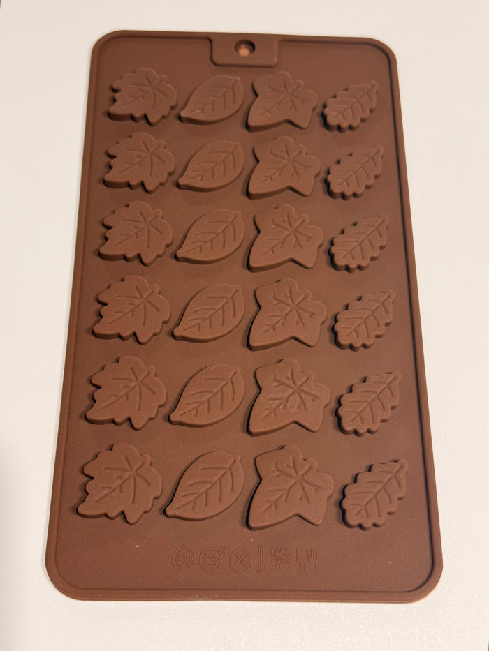 Fall leaves silicone mold