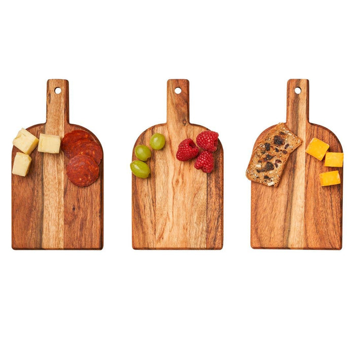 Acacia Heirloom Mini Cheese Boards - 8"x4.25"
