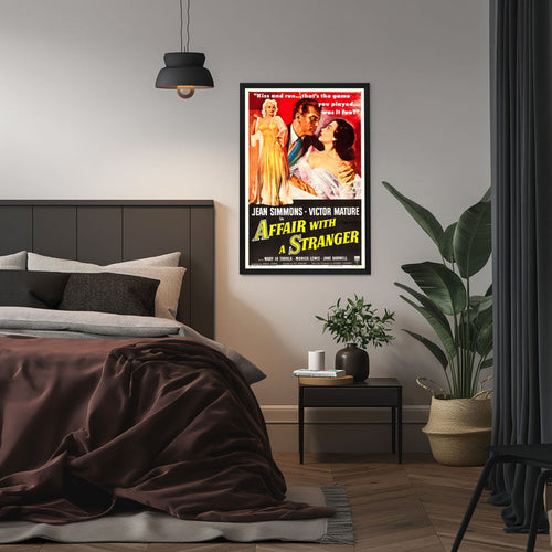 "Affair With A Stranger" (1953) Framed Movie Poster