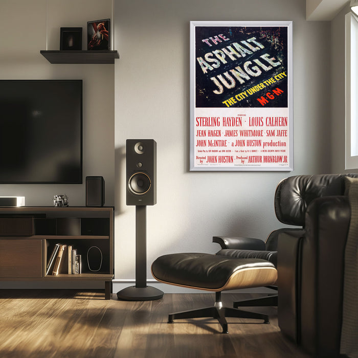"Asphalt Jungle" (1950) Framed Movie Poster