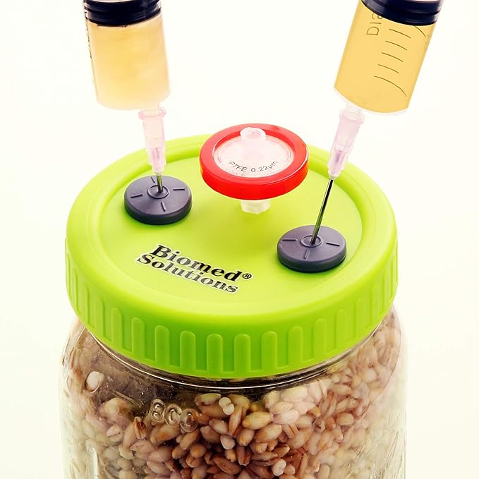 Autoclavable Liquid Culture Wide Mouth Jar Lid - 86mm