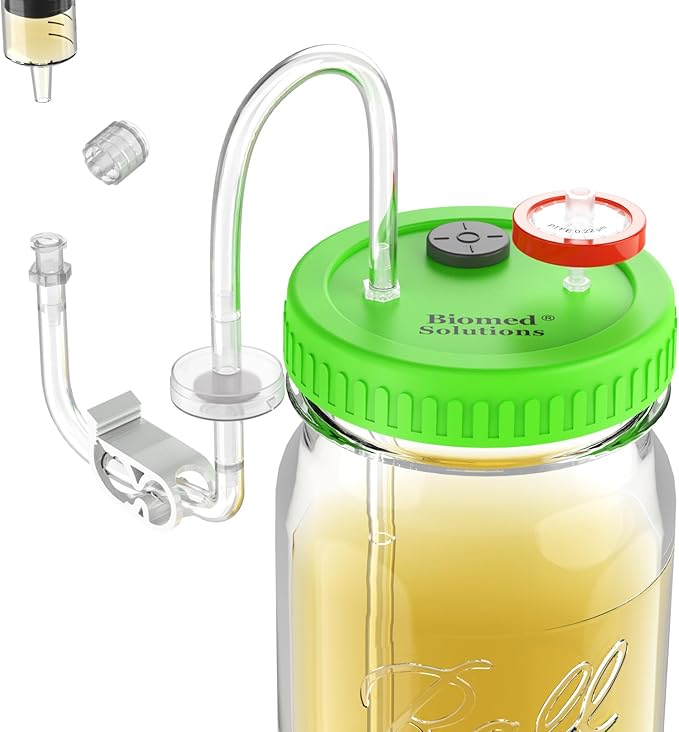 Autoclavable Liquid Culture Wide Mouth Jar Lid - 86mm