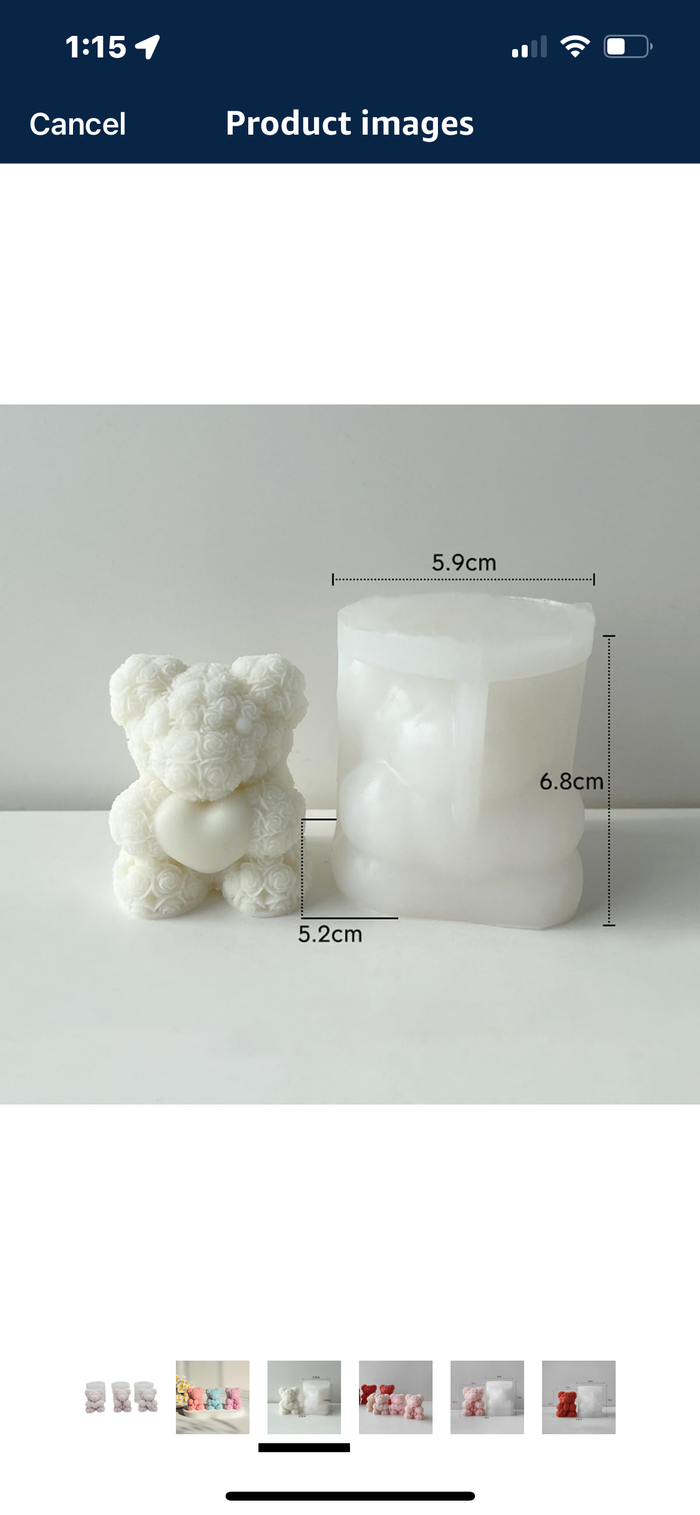 Bear Silicon Mold