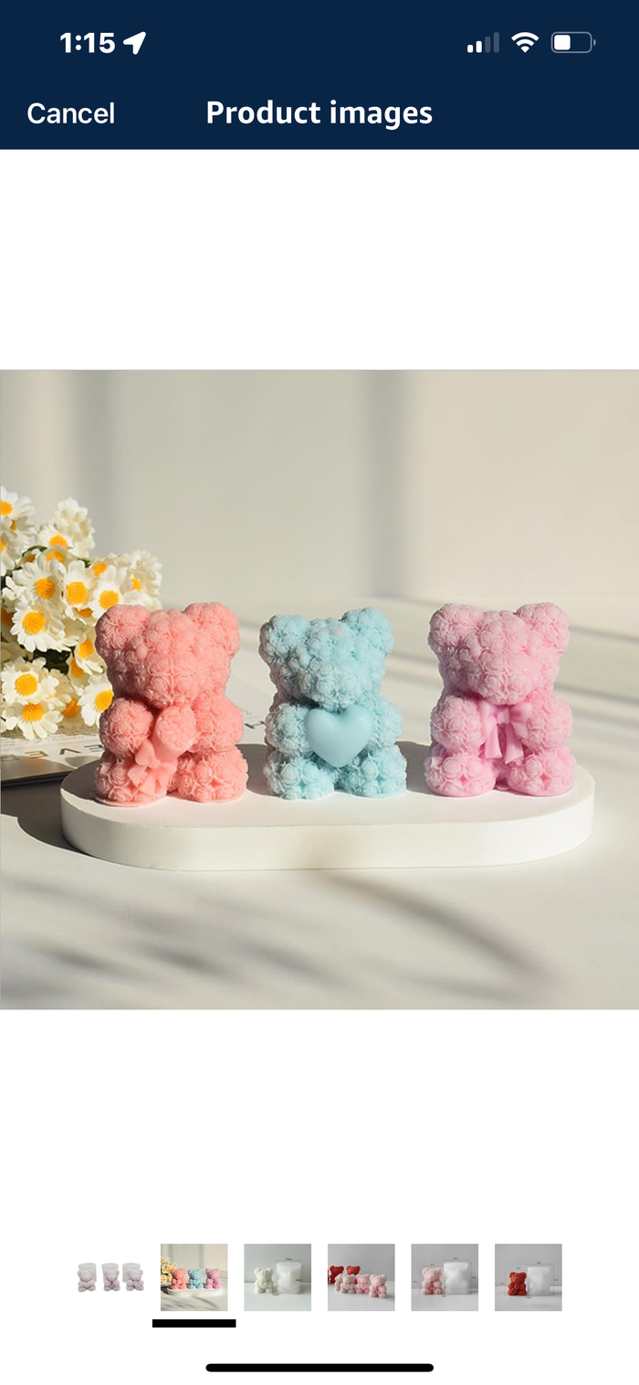Bear Silicon Mold