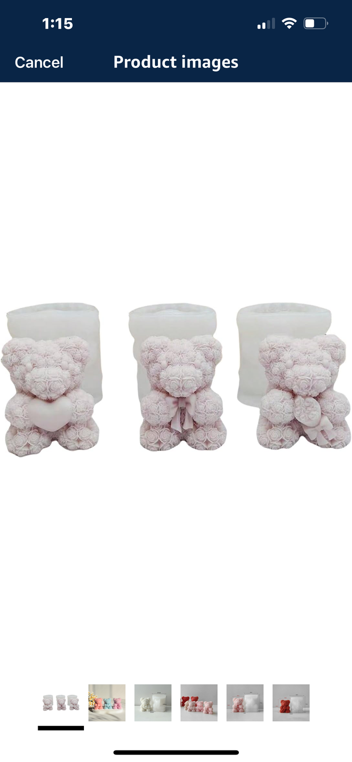 Bear Silicon Mold