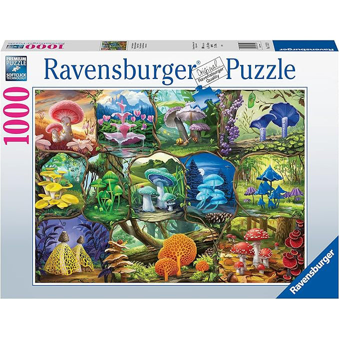 Beautiful Mushrooms 1000 Piece Puzzle