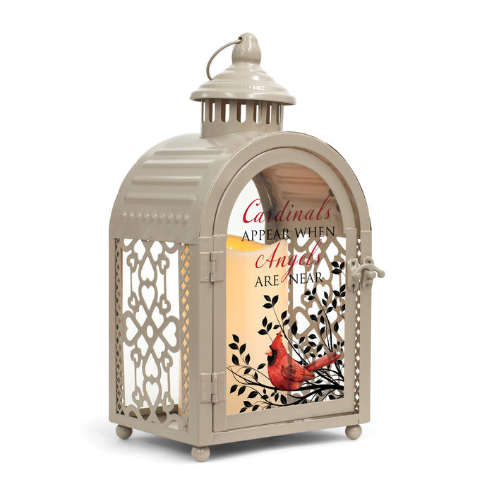 Bereavement Lantern ~ Cardinals Appear When Angels Are Near