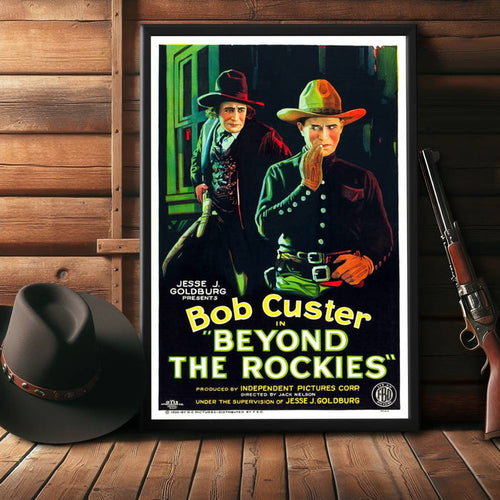 "Beyond The Rockies" (1926) Framed Movie Poster