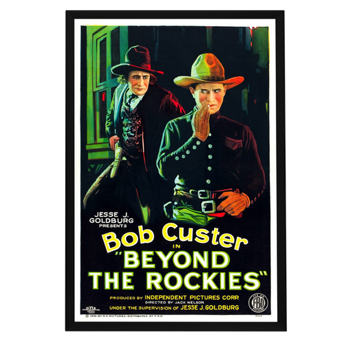 "Beyond The Rockies" (1926) Framed Movie Poster