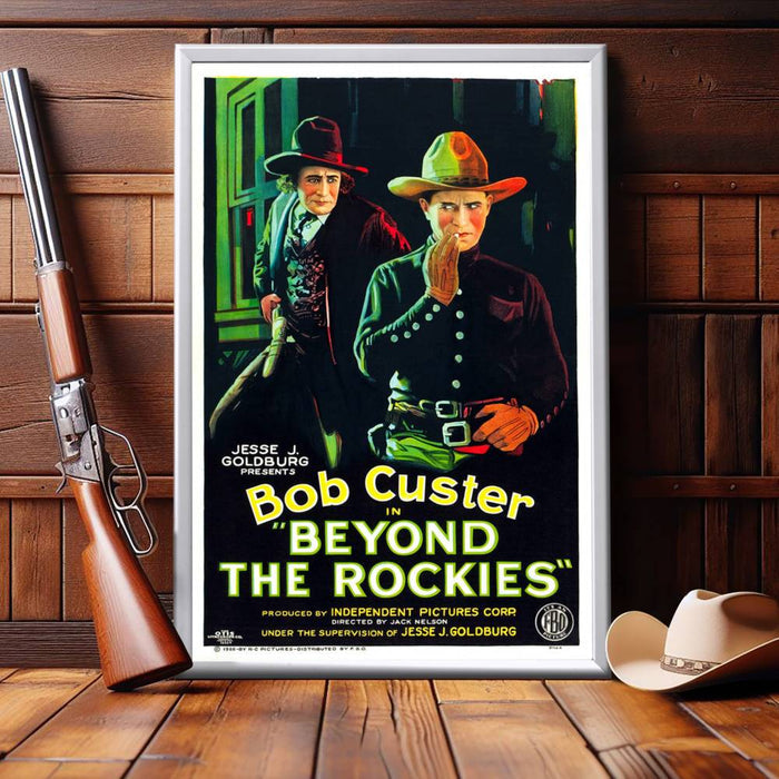 "Beyond The Rockies" (1926) Framed Movie Poster