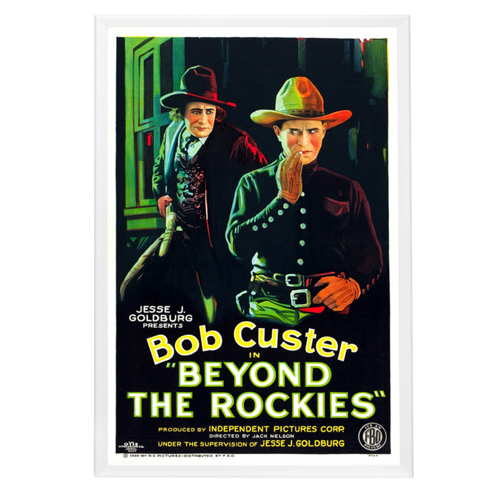 "Beyond The Rockies" (1926) Framed Movie Poster
