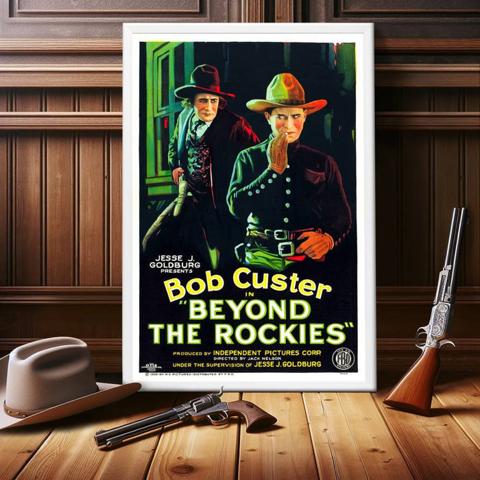 "Beyond The Rockies" (1926) Framed Movie Poster