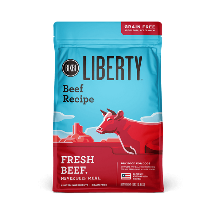BIXBI Pet Liberty® Dry Food for Dogs – Beef Recipe