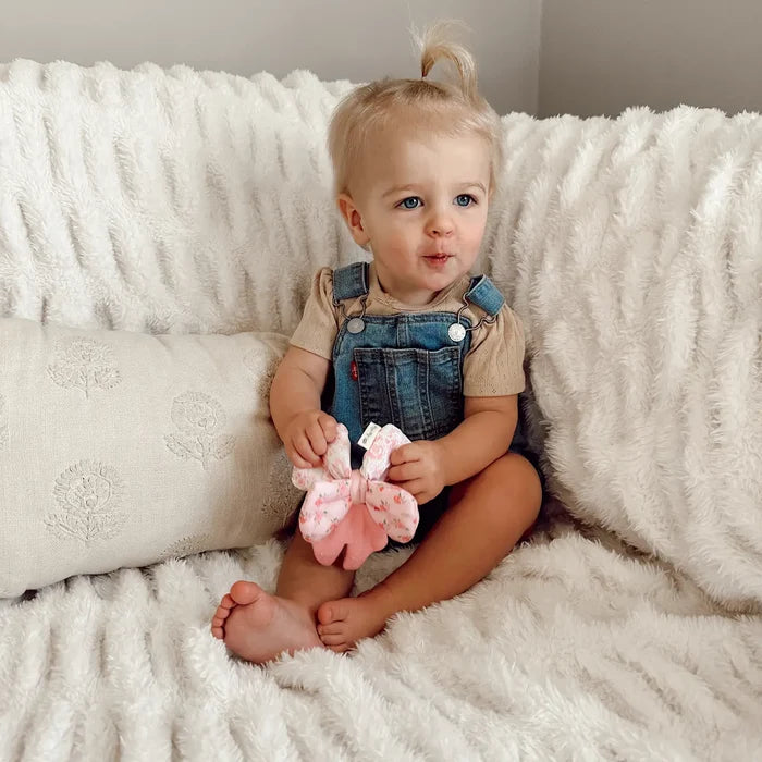 Bow Sweetie Crinkle Sensory Teether