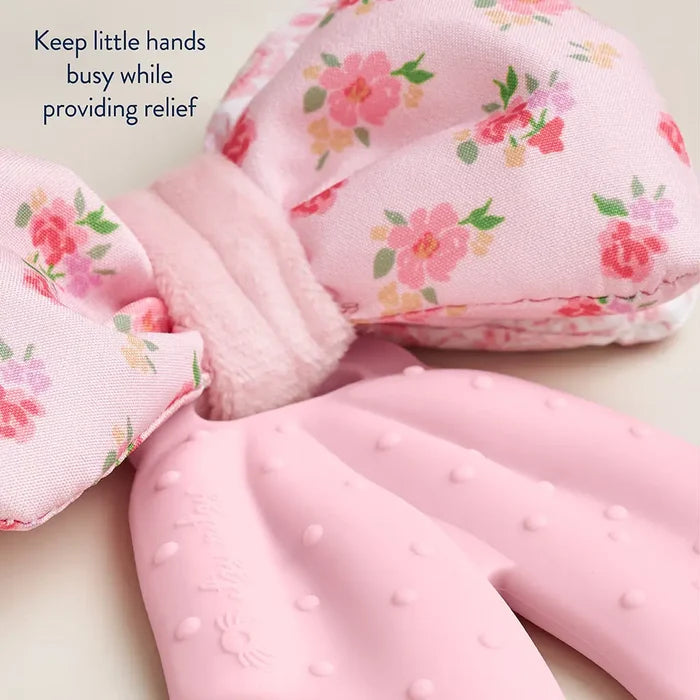 Bow Sweetie Crinkle Sensory Teether