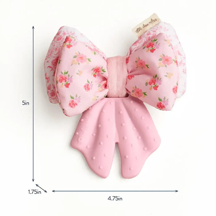 Bow Sweetie Crinkle Sensory Teether
