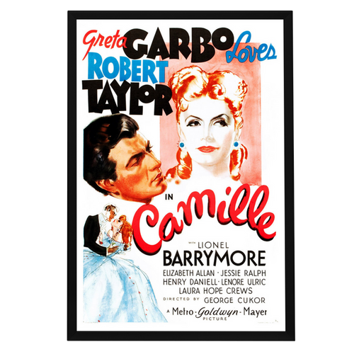 "Camille" (1936) Framed Movie Poster