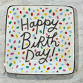 Ceramic Trinket Tray ~ Happy Birthday
