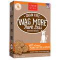 Cloud Star Wag More Bark Less Oven Baked Grain Free Peanut Butter and Apples Dog Treats