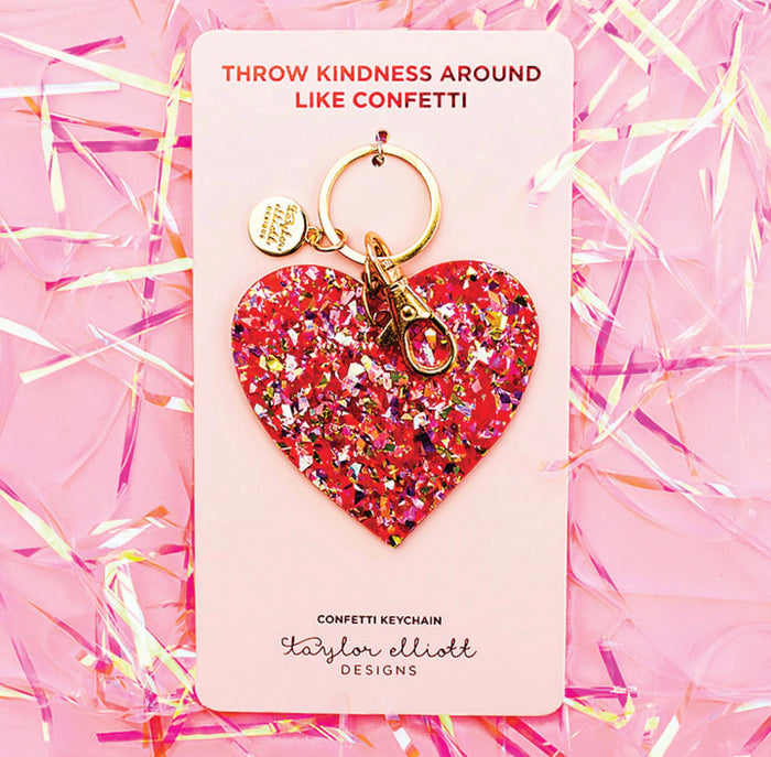 Confetti Acrylic Keychain ~ Various Styles