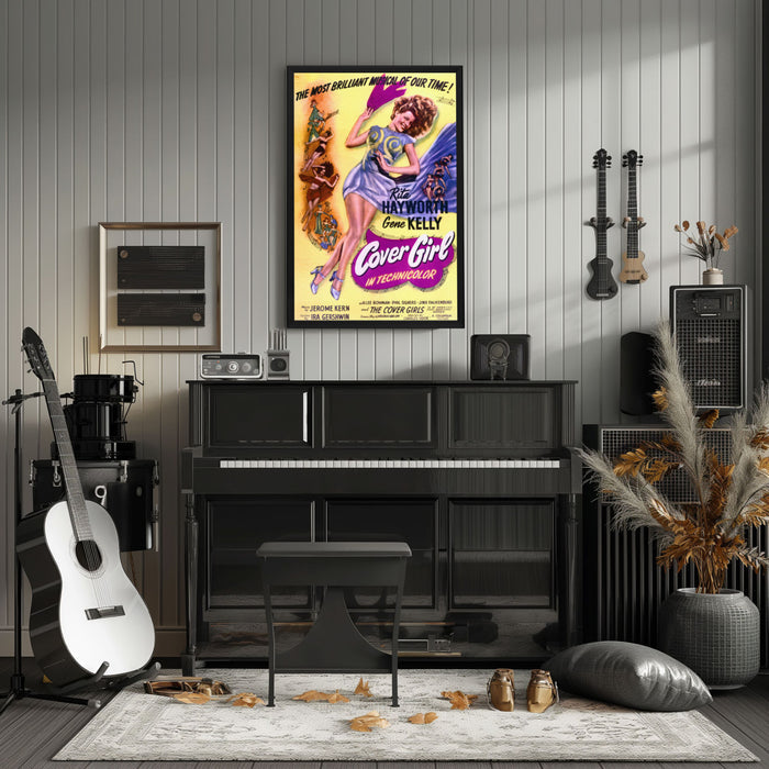 "Cover Girl" (1944) Framed Movie Poster