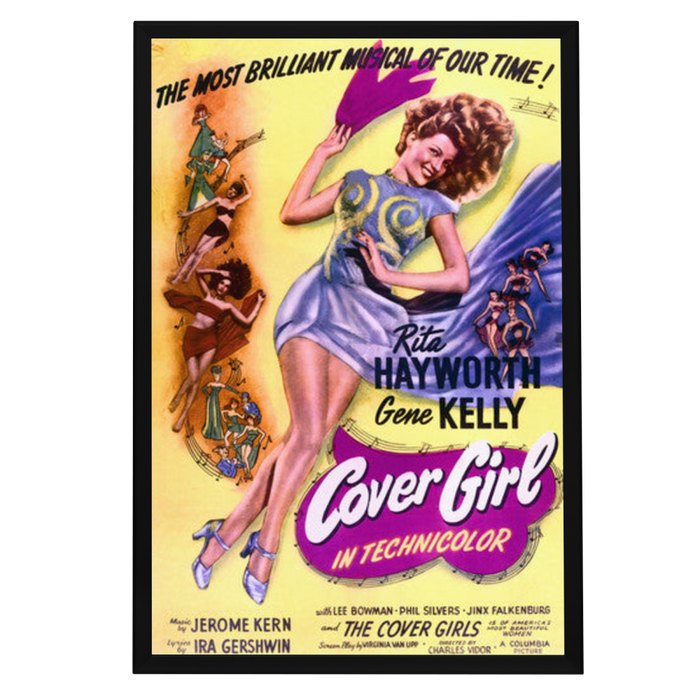 "Cover Girl" (1944) Framed Movie Poster