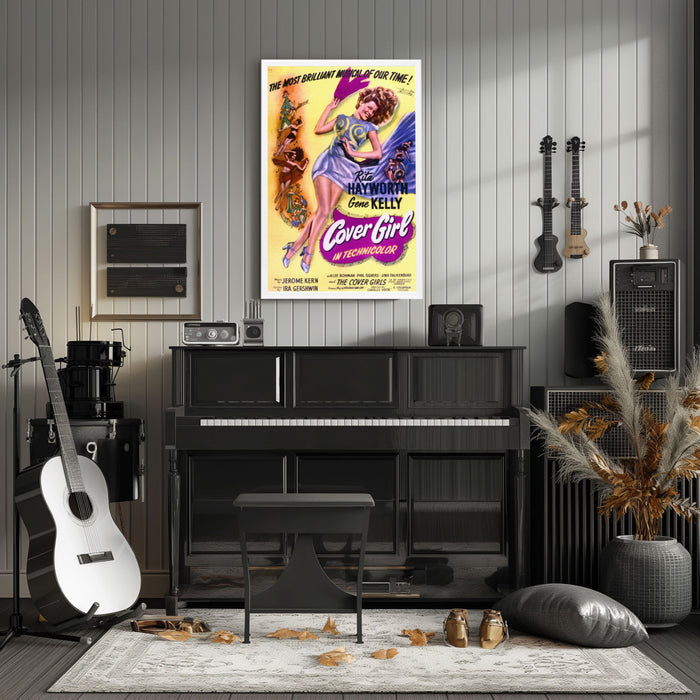 "Cover Girl" (1944) Framed Movie Poster