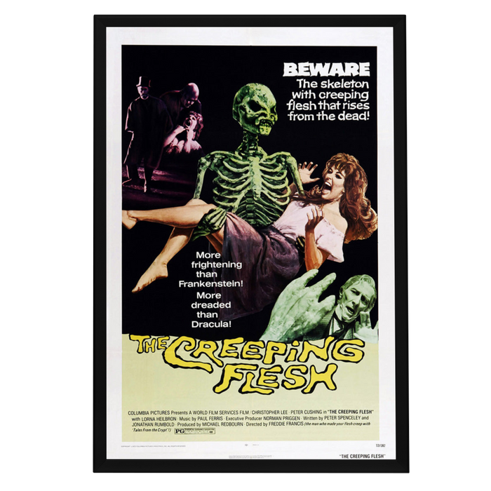"Creeping Flesh" (1973) Framed Movie Poster