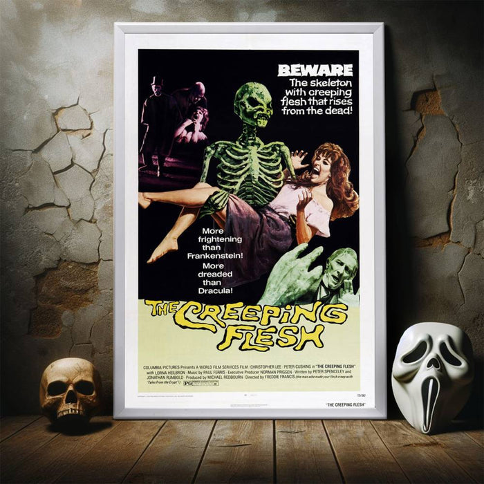 "Creeping Flesh" (1973) Framed Movie Poster