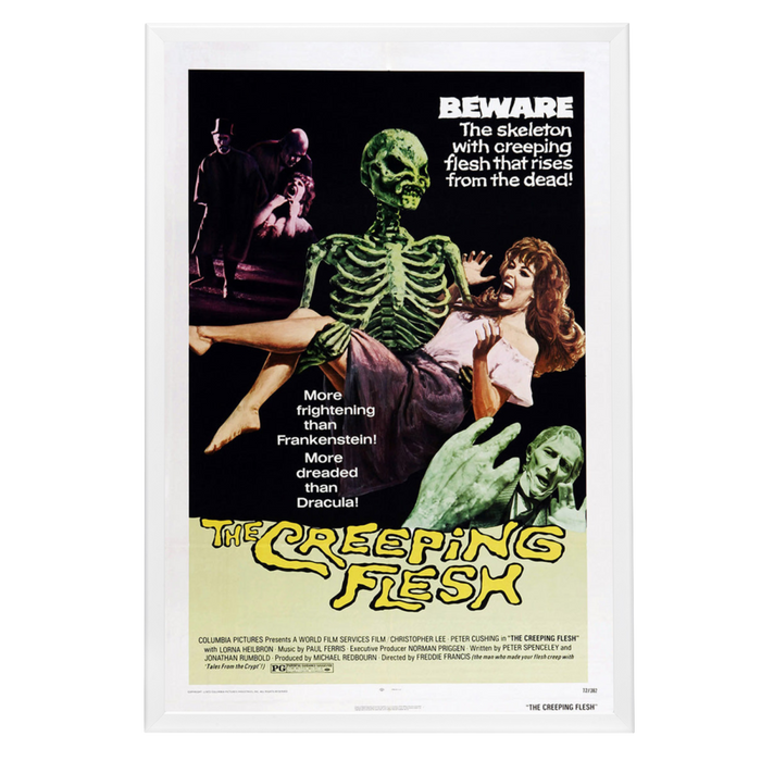 "Creeping Flesh" (1973) Framed Movie Poster