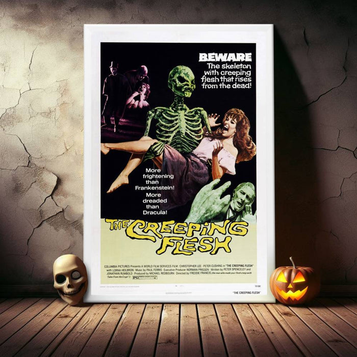 "Creeping Flesh" (1973) Framed Movie Poster
