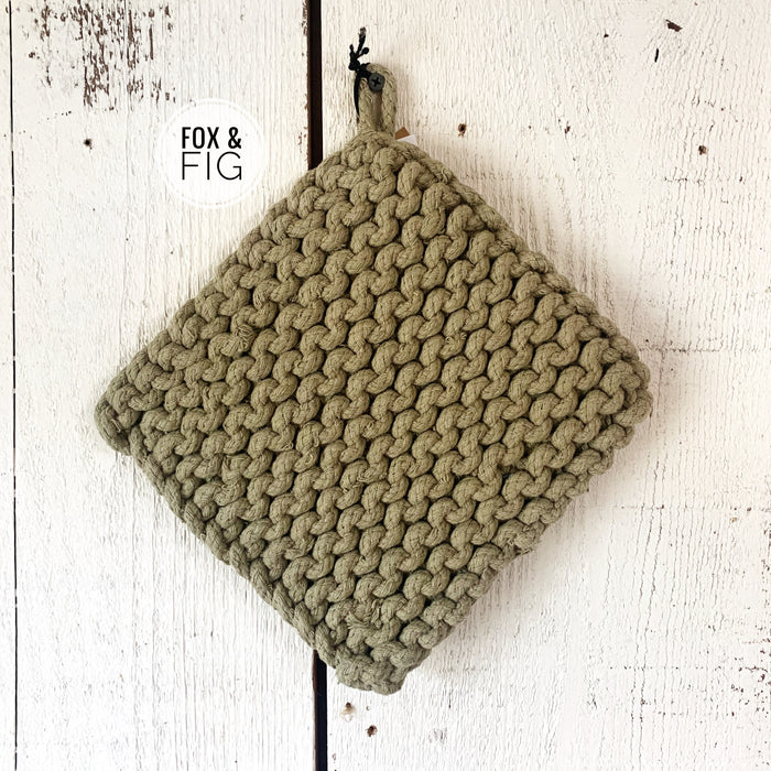 Crocheted Pot Holders ~ Various Colors