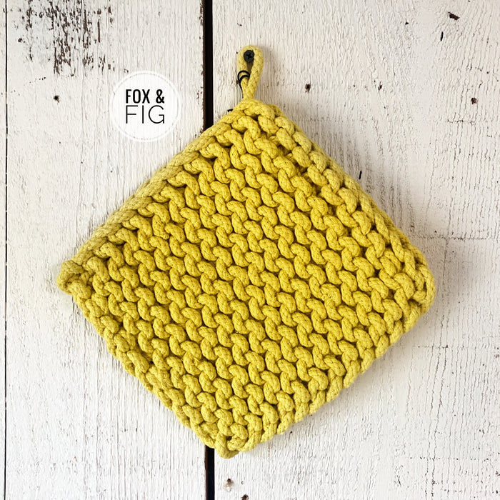 Crocheted Pot Holders ~ Various Colors