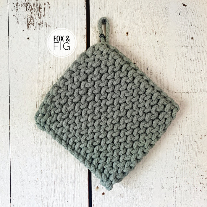 Crocheted Pot Holders ~ Various Colors