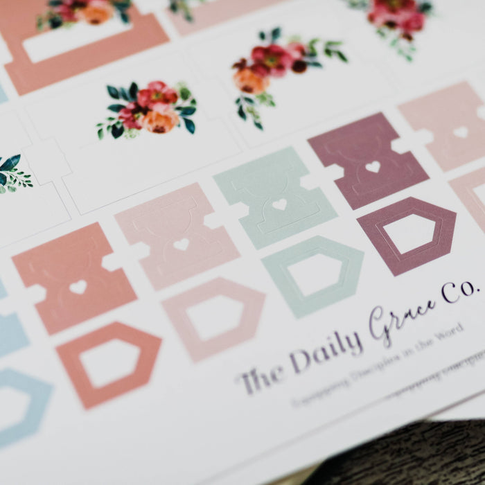Daily Grace Co. ~ Floral Bible Tabs