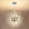 Depuley Chandeliers Crystal Pendant Light Fixture, Modern Chrome Dandelion Hanging Light , 8 / 9 / 12 Lights Firework Chandelier Lighting for Living Room, Dining Room, Kitchen Island, Hallway, G9 Bulbs - WS-FND83-40B 5 | Depuley