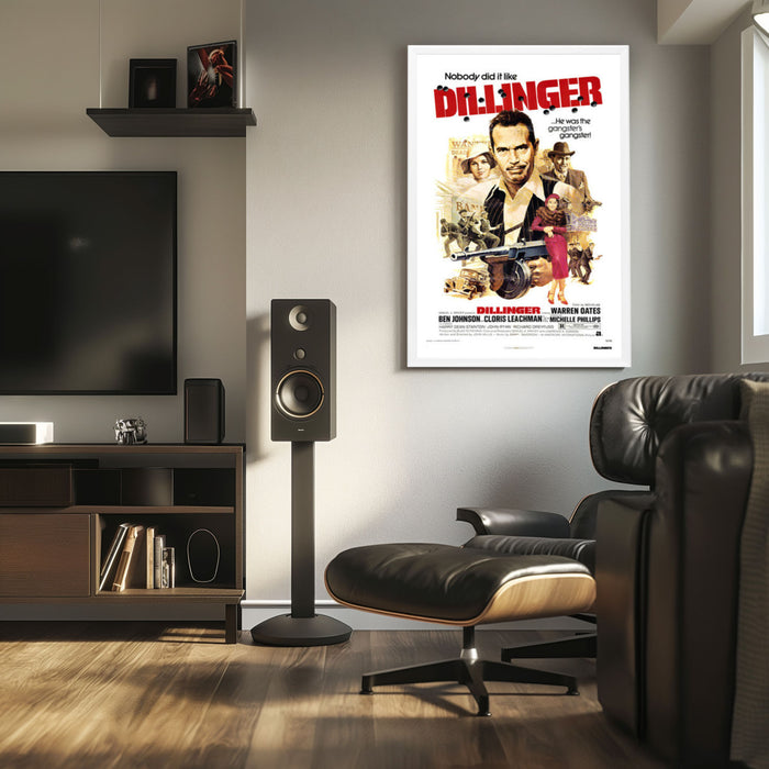 "Dillinger" (1973) Framed Movie Poster
