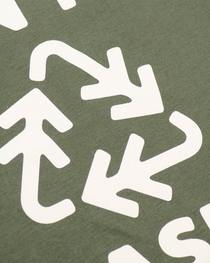 Don't Be Trashy Unisex Tee | Olive