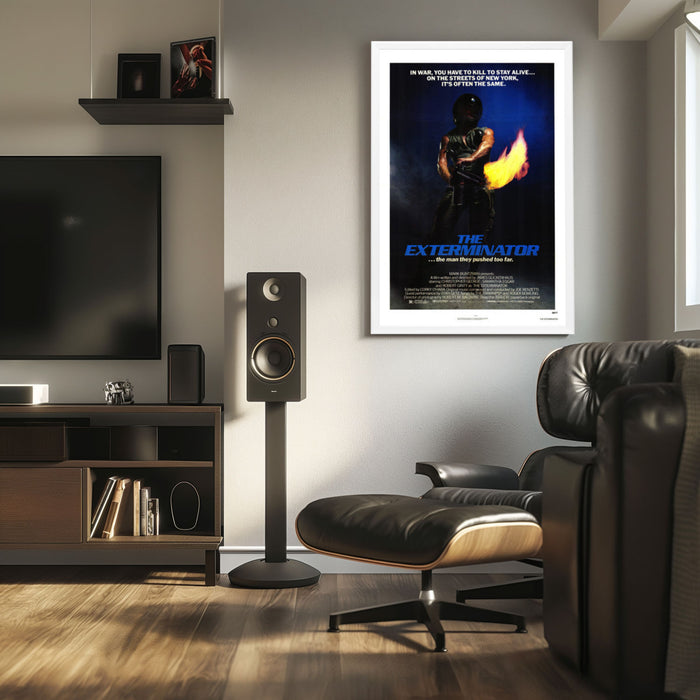 "Exterminator" (1980) Framed Movie Poster