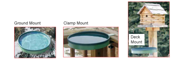 Farm Innovators 3-in-1 Heated Bird Bath