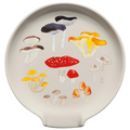 Field Mushrooms Round Spoon Rest