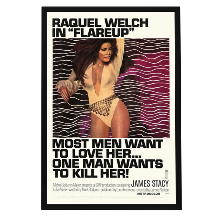 "Flareup" (1969) Framed Movie Poster