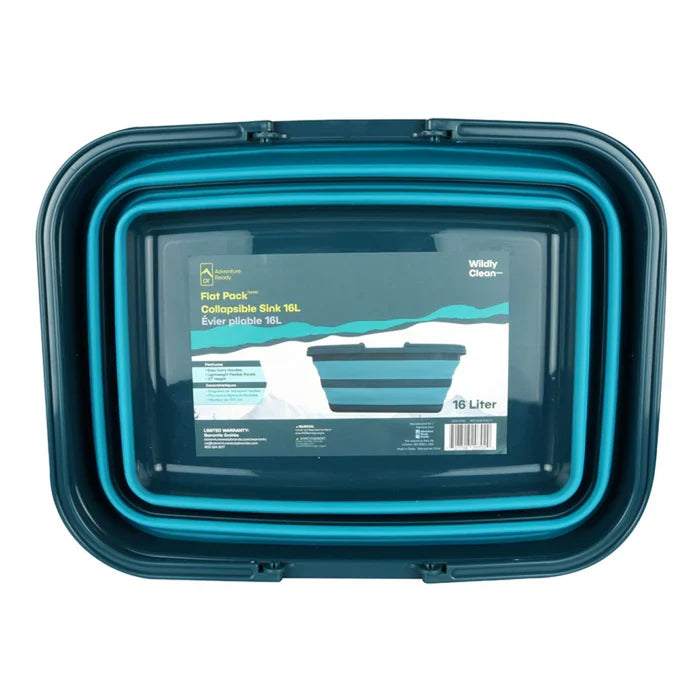 Flat Pack Collapsible Basket 16L