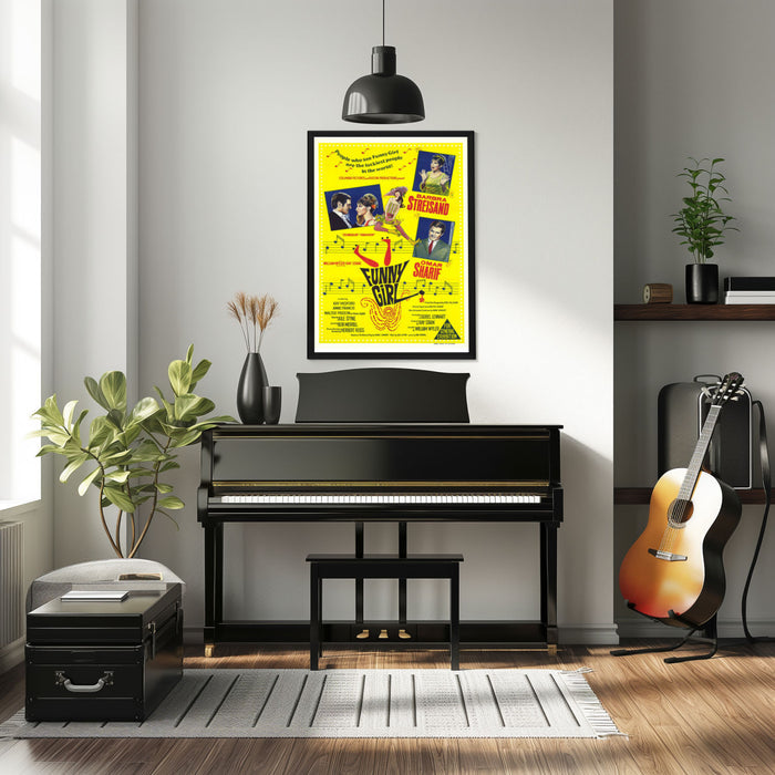 "Funny Girl" (1969) Framed Movie Poster