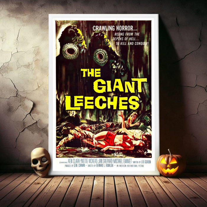 "Giant Leeches" (1959) Framed Movie Poster