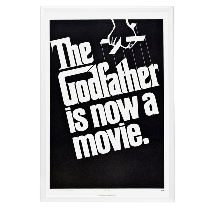 "Godfather" (1972) Framed Movie Poster
